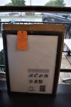 BLACK LOCKABLE WASHABLE PICTURE FRAME WITH BOX AND