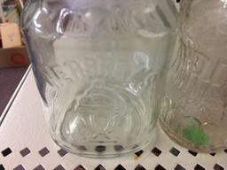 Bireleys glass Bottled and Hersheys glass