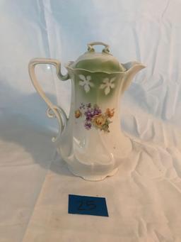 Porcelain Flower tea set