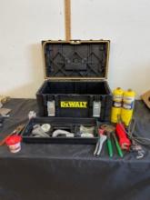 DeWalt toolbox, crimp rings and more