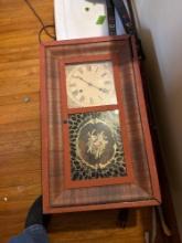 antique weighted wall clock not working