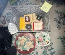Vintage Precious Moments in box plus other decorative items
