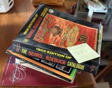 Repro sears catalog and books