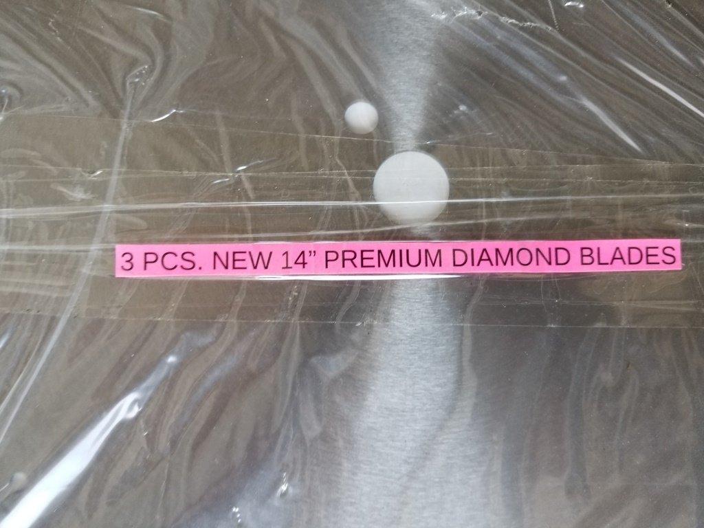 14" Premium  Diamond Blades