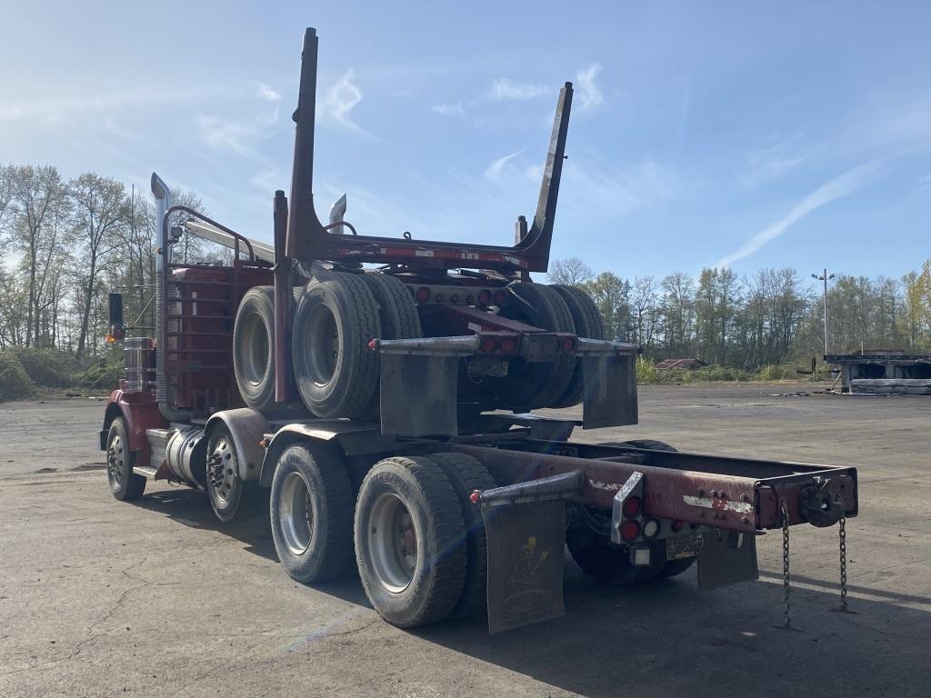 2018 Kenworth T800 Tri-Axle Log Truck