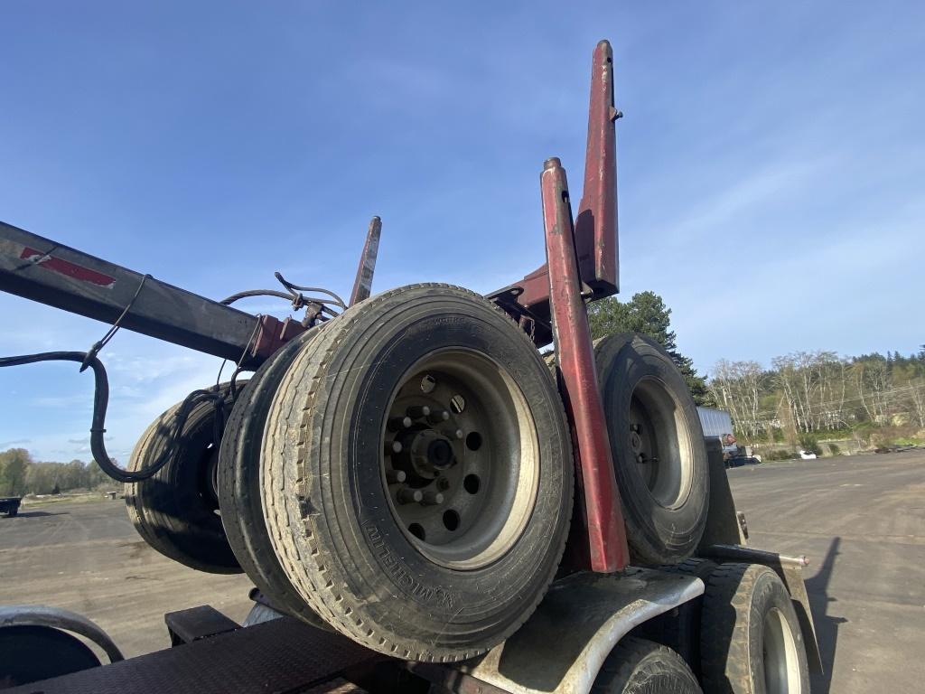 2018 Kenworth T800 Tri-Axle Log Truck