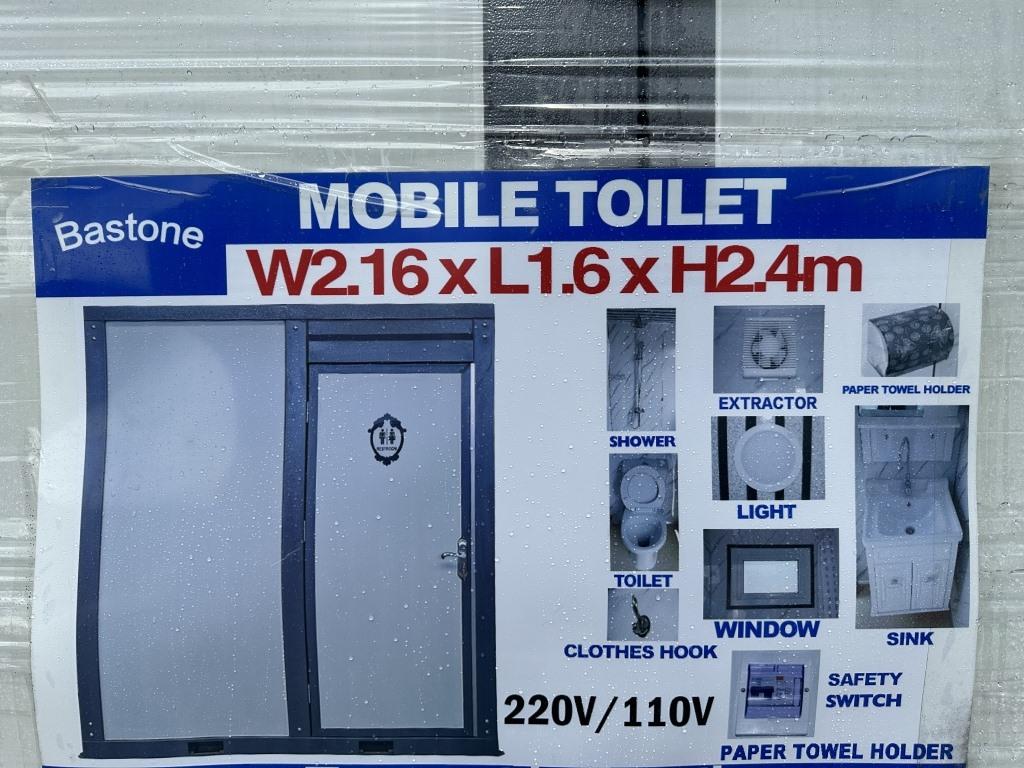 2024 Bastone Portable Toilet w/Shower