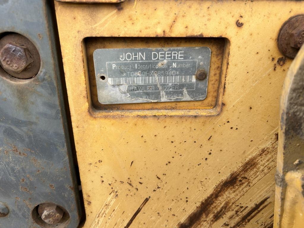 2000 John Deere 650H LT Crawler Dozer