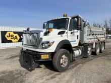 2012 International 7600 Tri-Axle Dump Truck