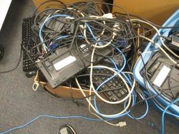 Box of Cords, Keyboards, and Mice