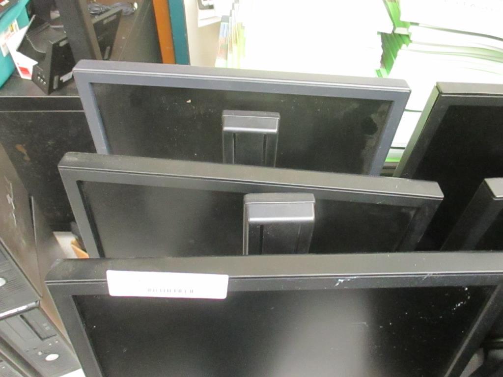 (3) Dell 19" LCD Monitors