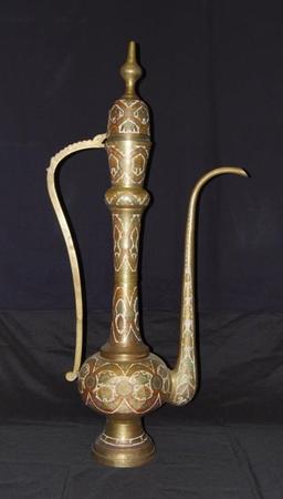Large Brass Ewer - India Art
