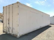 40ft High Cube Container.