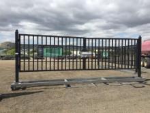Unused Steelman 20ft Farm Metal Driveway Gate,