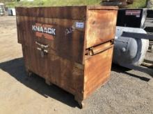 Knaack 30.5in x 60in x 46in Rolling Metal Job Box.