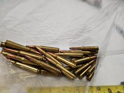 Lot 7mm Mauser Rifle Cartridges Ammo