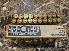 Winchester Big Bore 94 375 Winchester Rifle Cartridges 250 Grain Power Point