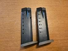 Lot of (2) 14 Round Pistol Magazines Smith & Wesson 40 S&W .357