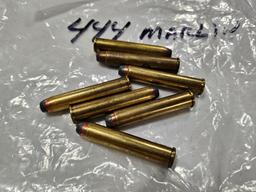 Lot of (7) 444 Marlin Bullets Ammo