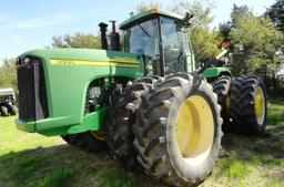 2004 JD 9220 4x4 Tractor, 620/70R 42 Duals, Bareback, 3147 Hrs., SN:21719