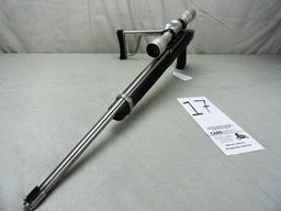 Ruger 10-22, .22LR, Stainless Steel/Black Synthetic Folding Stock, Bushnell