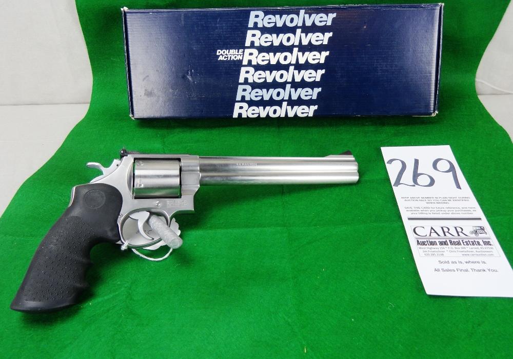 S&W M.629, .44-Cal., Stainless, 8 3/8” Bbl., Spl. Ed., Unfluted Cyl., SN:BB