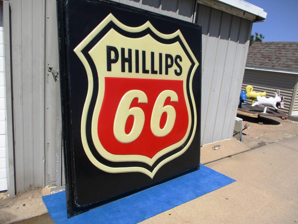Phillips 66 Plastic Sign Insert - (LARGE)
