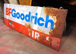 BF Goodrich Tires Tin Sign