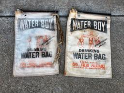 (2) Water Boy Drinking Bags