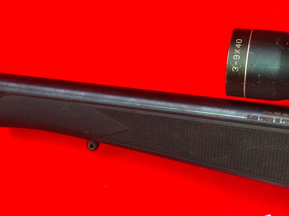 Traditions Rifle, Black Powder, 50 Cal., w/Tasco Scope, SN:14-13-01498502 (EX)