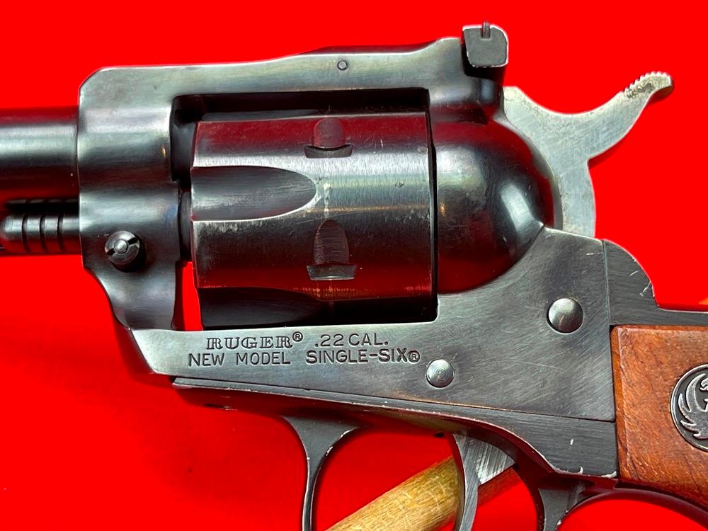 Ruger Single Six, 22, w/22 Mag Cyl., SN:262-81322 (HG)