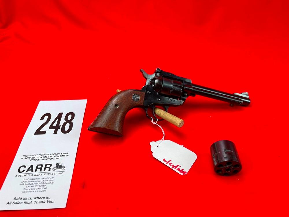 Ruger Single Six, 22, w/22 Mag Cyl., SN:262-81322 (HG)