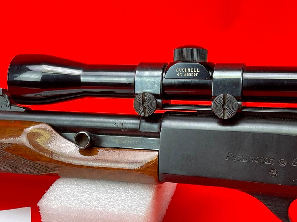 Remington Speedmster 552, 22LR,S,L w/Bushnell Banner 4x Scope, SN:1961137
