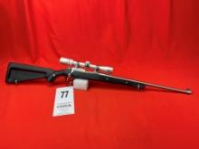 Ruger All-Weather 77/22 SS, .22 Magnum,  Paddlestock, Bushnell Sportview 3x9 Scope, As-New, SN:701-2