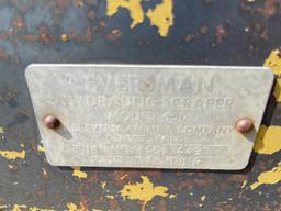 Eversman 650 Hydraulic Scraper