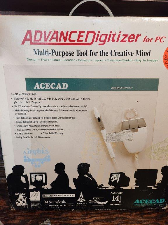 Advanced Digitizer "A 1212" for Pc in orig box