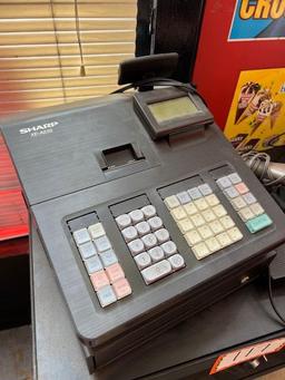 Sharp "Menu Based" Control System Cash Register