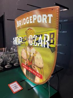 Bridgeport "Hop Czar" Lighted Sign