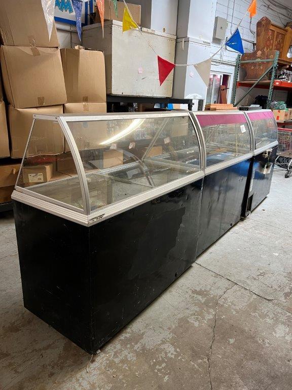 Ice Cream "Dipping" Cabinet and Racks