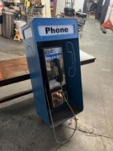 Vintage Payphone and Phone "Kiosk" Booth