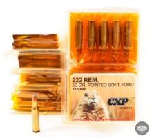 100 Rounds CXP1 .222 Remington 50gr PSP Ammunition