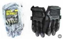 3 Pairs Mechanix TAA Covert M-Pack Gloves - Size Small