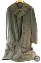WWI US Marine Wool Trench Coat and Tousers