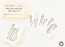 US Army Armored Vehicle Recognition Training Aid Card Deck - 17-2-8