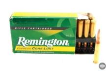 20 Rounds Remington 25-06 Remington 120gr Pointed Soft Point Core-Lokt Ammunition