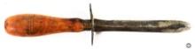 Confederate Dagger made from File - 5.5 Inch Blade