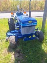 Ford 1310 compact tractor w/mower deck