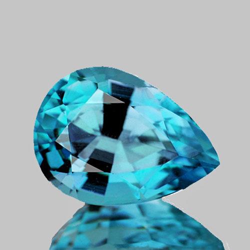 Natural Blue Zircon 2.27 Cts - Flawless