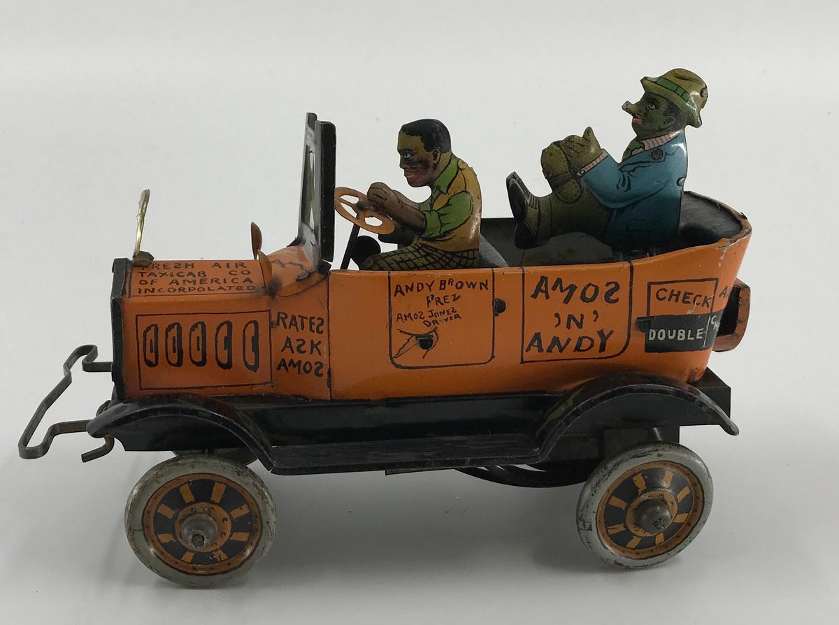 Marx Bros. Amos N' Andy Wind Up Tin Litho Toy