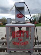 Berts 5 Cent Snow Cone Machine